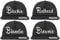 Youth Designz Baseball Kappe Snapback Cap Modell BROWNIE Schwarz