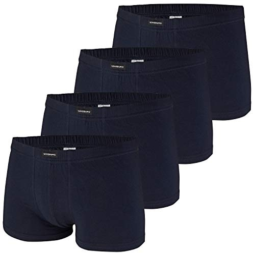 Götzburg 4er Pack Pants Boxershorts Unterhosen 746573 (XXXL-9-58, Navy)