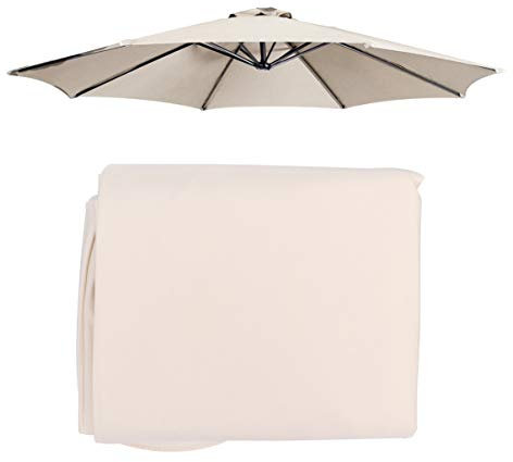Cabilock 1pc Umbrella Canopy patio umbrella replacement parts cantilever umbrella replacement canopy UV protection canopy garden umbrella outdoor top cover travel