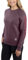 Carhartt Relaxed Fit Midweight Crewneck Block Logo Sleeve Graphic Sweatshirt Maglia di Tuta, Donna Viola (Blackberry Heather), S