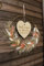 Trockenblumenkranz Wandkranz Türkranz Boho Kranz Trockenblumenkranz personalisiert Hochzeit Weihnachtsgeschenk Geschenk Flower Loop (Schwarz)