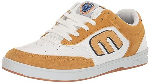 Etnies Herren The Aurelien Low Top Skateschuh Skateschuh, Hellbraun/Weiß, 9