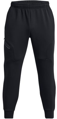 Under Armour Herren UA Unstoppable FLC Joggers Trainingshose, Black/Black, S