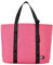 Tommy Jeans Essential Daily Tote Borsa Shopper, Rosa, Colore: rosa.
