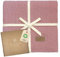 DIKOS® Babydecke GOTS Bio Baumwolle Beere | kuschelweiche Neugeborenen Baby Decke | Strickdecke Schmusedecke Kinderwagen | Erstausstattung Baby Mädchen | Neugeborene Babygeschenke Geschenk zur Geburt
