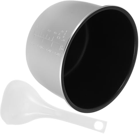 PRETYZOOM 1 Ensemble Cuiseur À Riz Pot Ustensiles De Cuisine Cuiseur À Riz À Pression Universel Pot Marmite Pression Cuisinière Électrique Revêtement Autocuiseur Fourniture De