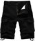 SRZYMJ Kurze Hosen Jeans Stretch Große Größen Shorts Herren Kurz Sommer Unterhosen Weiß Mit Schlitz Sommer Shorts Leichte Hose Sommer Casual Outfit Kurze Hose Baumwolle Schwarz Shorty Baumwolle XXL