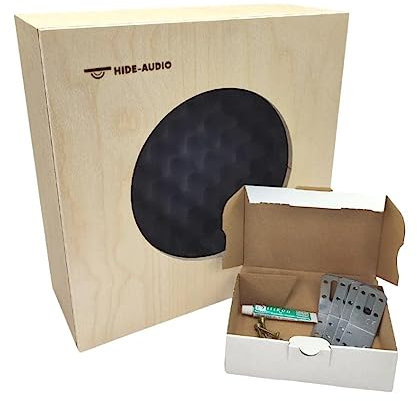 Hide-Audio Akustisches Gehäuse für Klipsch DS-160C Deckenlautsprecher 330/330/177