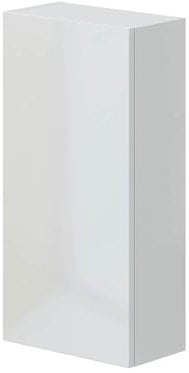 möbelando Hängeschrank >DESTAL< Der Moderne Schrank DESTAL in glänzendem Weiß misst 30 cm Breite, 60 cm Höhe und 16 cm Tiefe. Hergestellt aus melaminbeschichtetem Holzwerkstoff.