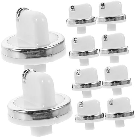 Tofficu 10Pezzi Manopole Controllo Per Scaldabagno Gas Facili Da Installare Resistente All Usura Controllo Della Temperatura e Della Compatibili