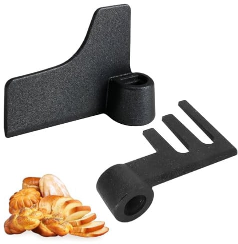 Breadmaker Paddle for Panasonic, 2Pcs Breadmaker Spares for Panasonic, Bread Maker Spares for Panasonic, Teflon Coated Bread Paddle for Panasonic SD256 SD257 SD2511 SD2510 SD2500 SD2501