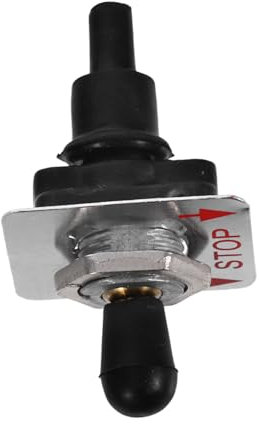 Gatuida Interruptor Apagado de Motor Interruptor Eléctrico para Motosierras y Cortacéspedes Reemplazo Resistente y Duradero