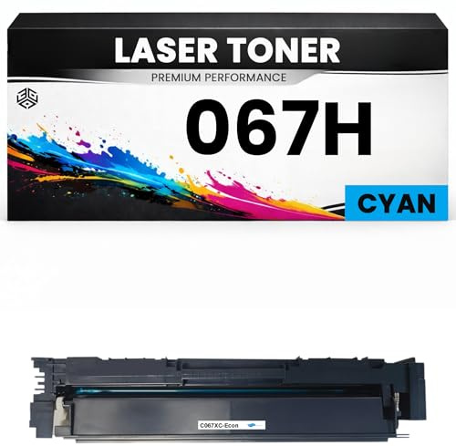 Toner Cartridge 067H Cyan für Canon 5105C002 Premium Alternative Günstig imageClass LBP633Cdw/632Cdw/631Cw MF651Cw/653Cdw/654Cdw/655Cdw LBP632Cdw