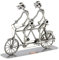 Steelman24 I Schraubenmännchen Tandem I Made in Germany I Handarbeit I Geschenkidee I Stahlfigur I Metallfigur I Metallmännchen