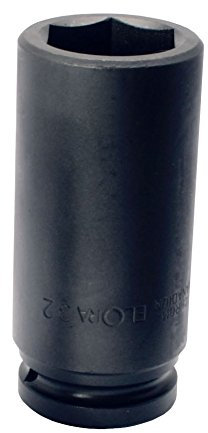 Elora Kraftschraubereinsatz, 3/4 Zoll, extra tief, 6-kant, 24 mm, 791LT-24
