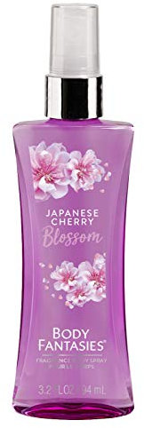 Body Fantasies Japanische Kirschblüten duftendes Körperspray, 94ml