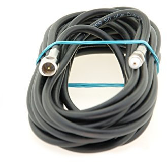 Alda PQ Cavo di prolunga dell'antenna 5m, RG58 per FME/M a FME/F