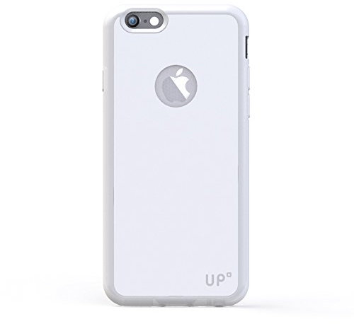 Exelium UPMAI6P Apple iPhone 6+ Schutzhülle/Cover mit magnetischer Induktionsladefunktion, weiß