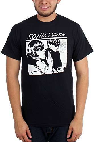 Sonic Youth - Mens Black Goo T-Shirt, Medium, Black