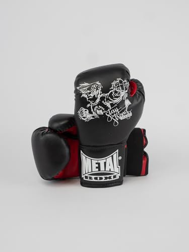 Metal Boxe PB100 Gants Noir Taille 6 oz