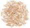100 Pieces Mini Wooden Pegs Clips Photo Pins Coloured Craft, Natural