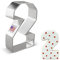 Ann Clark Cookie Cutters Large Number 2#2 Cookie Cutter, 10.8 cm