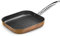 MONIX Copper | Grill mit Streifen 28 x 28 cm, geschmiedetes Aluminium