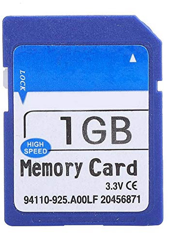 SD-Speicherkarte mit Adapter 1G 2G 8G 16G 32G 64G, tragbare Hochgeschwindigkeitsspeicherkarte zum Lesen und Schreiben, anwendbar für MP3-MP4-Kamera SLR-Spielautomatenlautsprecher, weiß, blau(1G)