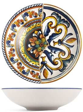 H&h Positano Set mit 6 Suppentellern, Steinzeug, cm20