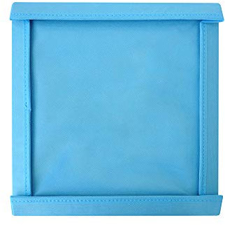 Mixibaby Faltboxdeckel Deckel für Faltkiste Regalkorb Regalkiste Regalbox Aufbewahrungsbox Spielkiste Staubox Korb, Farbe:hellblau