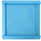 Mixibaby Faltboxdeckel Deckel für Faltkiste Regalkorb Regalkiste Regalbox Aufbewahrungsbox Spielkiste Staubox Korb, Farbe:hellblau