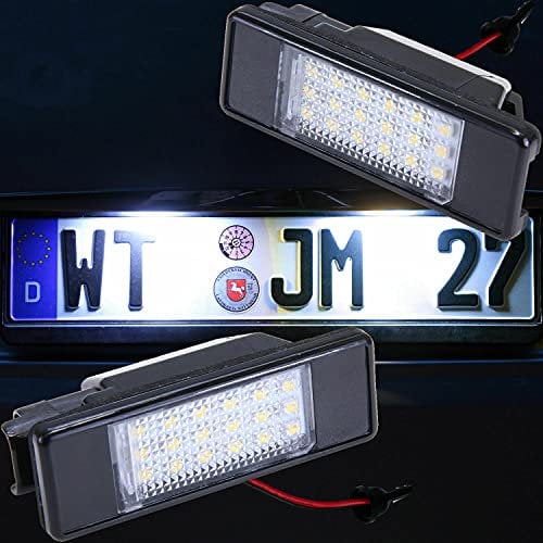 LED Kennzeichenbeleuchtung von Recambo passend für NISSAN Juke F15 | Micra CC K12 | Note E11