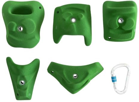 Entre Prises Kids Easy, 5 Klettergriffe, PE, Jugs, L, Farbe:grau