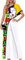nicticsi Damen Jumpsuit mit Bindegürtel Rundhalsausschnitt Elegant Kurze Ärmel Jumpsuit lang Overall Hosenanzug Playsuit Romper B Gelb XXL
