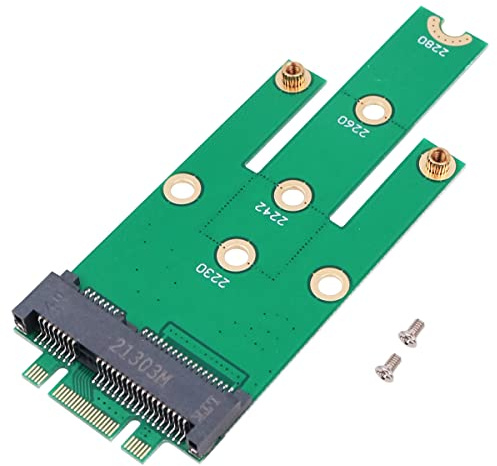 WANGCL Adaptateur MSATA MSATA vers M2 SSD Carte M2 B&M Clé Interface de disque dur