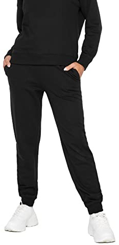 PixieGirl Petite Black Elasticated Waist Cuffed Joggers Petite
