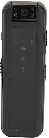 Mini Caméra Corporelle, Caméra Portée par Le Corps 1080P avec Clip, Caméscope Portable avec Vision Nocturne pour Les Sports de sécurité, Les Voyages en Plein Air, Le Cyclisme,