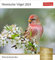 Postkartenkalender Heimische Vögel - Kalender 2024 - Harenberg-Verlag - Wochenkalender mit 53 heraustrennbaren Postkarten - 16 cm x 17,5 cm