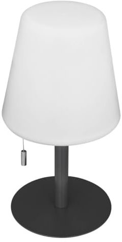 Atmosphera Zack Außenleuchte, Höhe 30 cm, Dunkelgrau