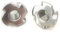 Einschlagmuttern M6 x 9 mm Edelstahl A2 - DIN 6930 - Einschlagspitzen - Holzmutter - Einschlagmutter metrisch Gewinde (Gewinde: M6, Länge: 9 mm, Menge: 16 St.)
