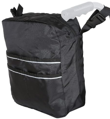 HOUSON Wheelchair Backpack, Wheelchair Bag Rollator Bag Carry Pouch Waterproof for Wheelchair 30.5cm*30.5cm*12cm