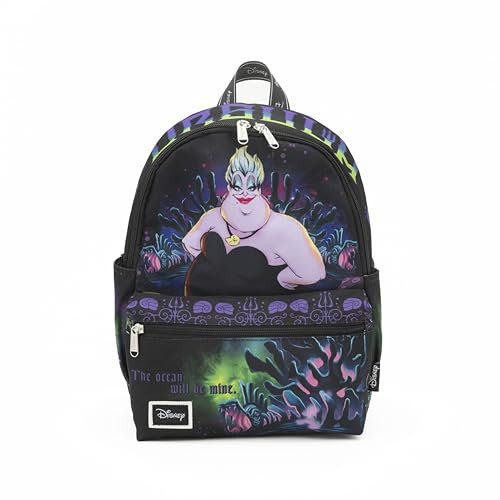 Wondapop Ursula Tagesrucksack, Nylon, 33 cm, Schwarz, Schwarz, Einheitsgröße, Tagesrucksack