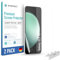 smartect TPU Protector de Pantalla [2 Piezas, Mat] para Samsung Galaxy S23 FE, Cubre toda la Pantalla, Película Protectora sin Burbujas, Anti-huella