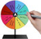 Befeixue Spin Prize Wheel, Glücksrad Zum Drehen, Glücksrad Spielzeug, Tischdrehendes Preisrad, Trocken Abwischbarer Spinnrad Spinner, Farbiges Roulette Spinner des Glücks Für Karneval