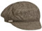 Seeberger Annelie Strick-Ballonmütze Damenmütze Ballonmütze Schirmmütze Schildmütze (One Size - Taupe)