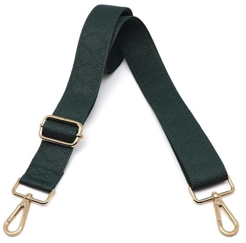 Kolti Shoulder Strap Purse Strap Adjustable Replacement Belt, Gold Buckle-391, 30” to 62” (Length only)