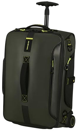 Samsonite Paradiver Light - Duffle z kólkami 55/20 Strict Cabin, 55 cm, 48,5 L, Jungle Green