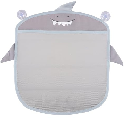 Litinliv Bath Toy Net,Kids Bath Game Net Toy Bathtub, Hanging Storage Organizer for Bathtub and Shower (Grey)