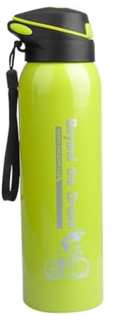 DECHOUS Edelstahl-isolierflasche Mit Strohhalm Vakuum-isolierflasche Vakuumflasche Auslaufsicherer Doppelwandiger Becher Für Kaltes Oder Warmes Wasser