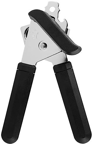 Manual Can Opener Multifunctional 3-in-1 Tin Opener with Ergonomic Handle Professional Tin Can Openers Craft Beer Bottle Openers for Kitchen Camping Restaurant